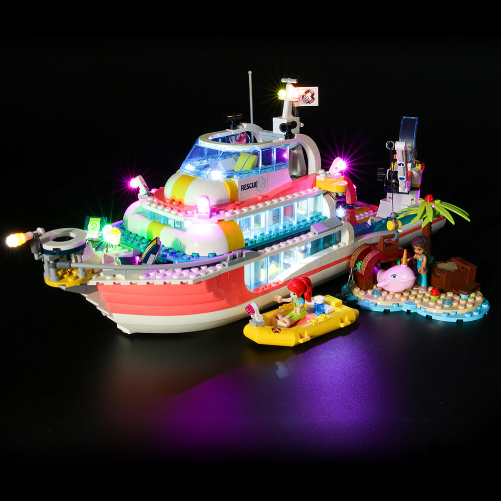 Lego Light Kit For Rescue Mission Boat 41381  BriksMax