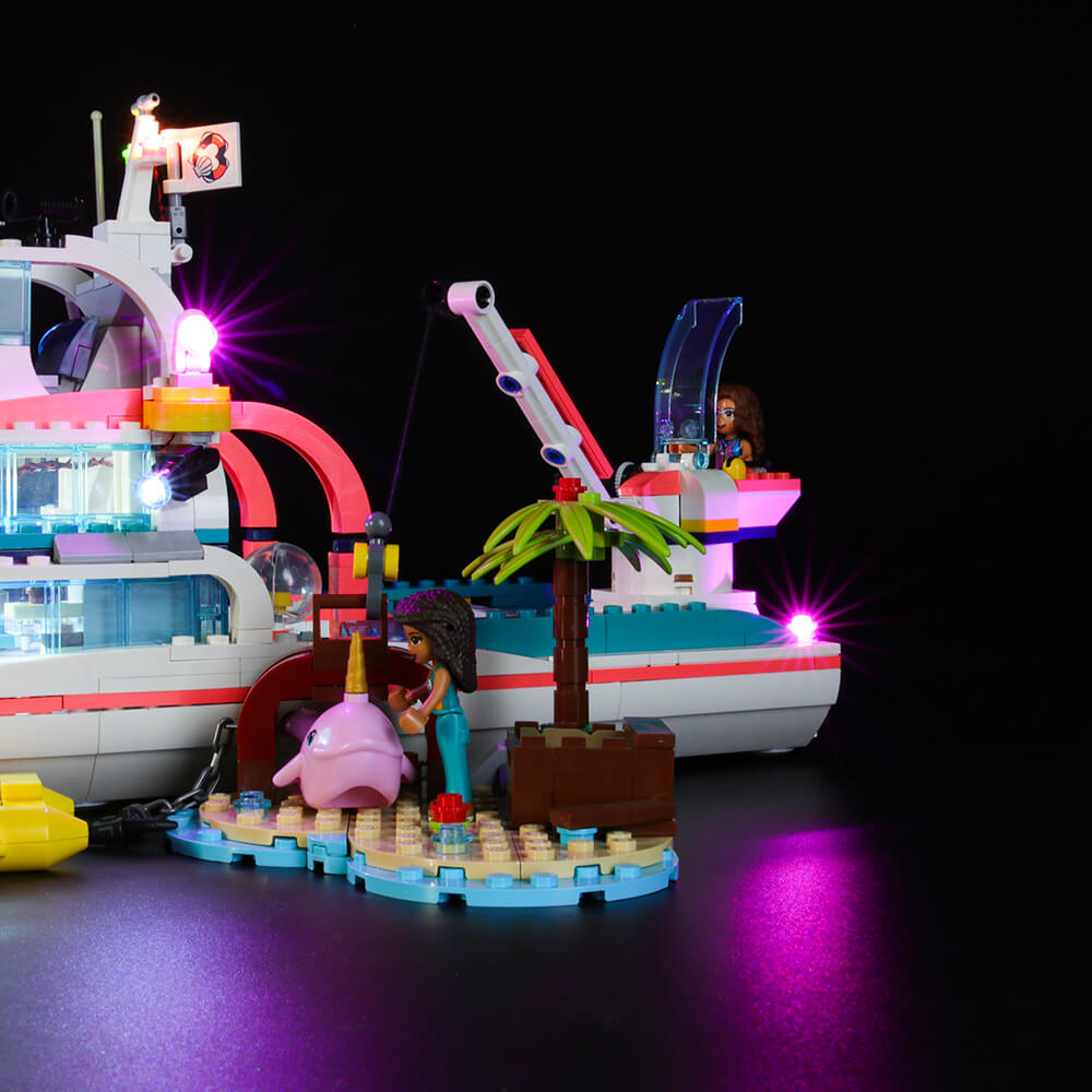 Lego Light Kit For Rescue Mission Boat 41381  BriksMax
