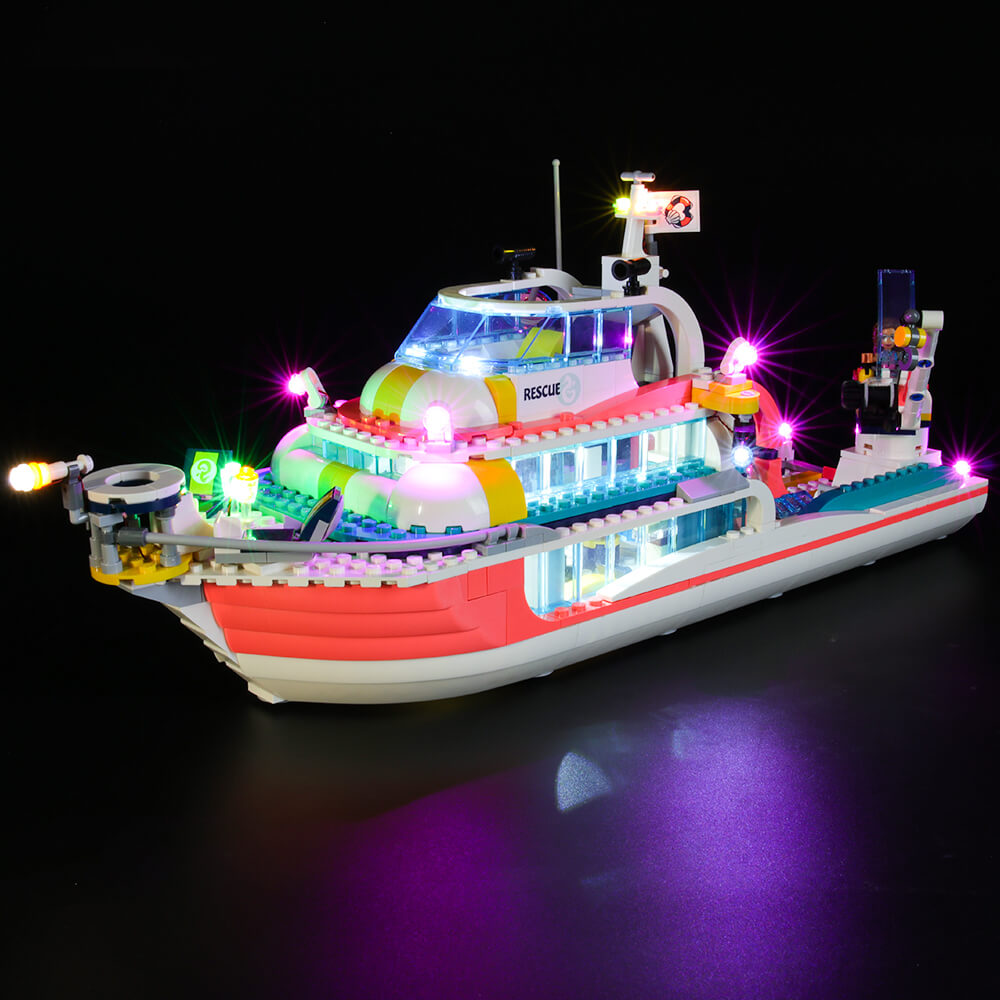 Lego Light Kit For Rescue Mission Boat 41381  BriksMax