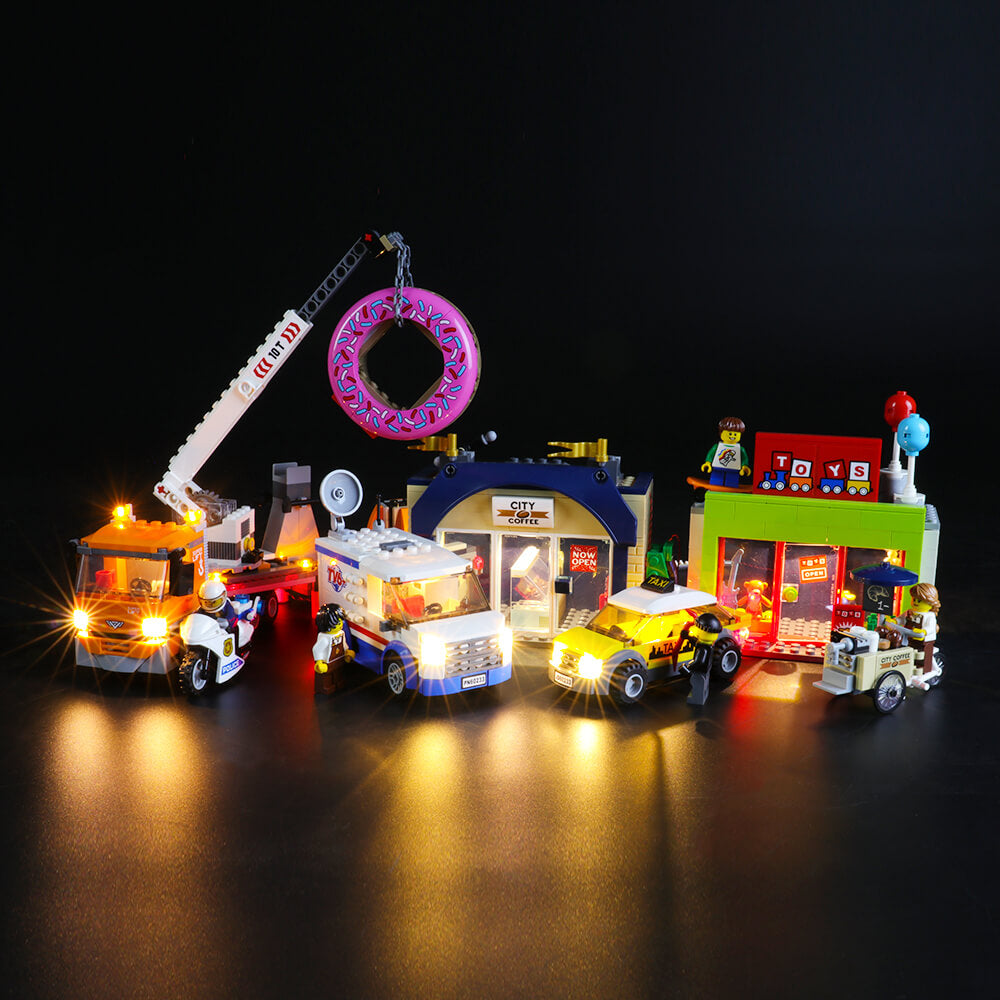 Lego Light Kit For Donut Shop Opening 60233  BriksMax