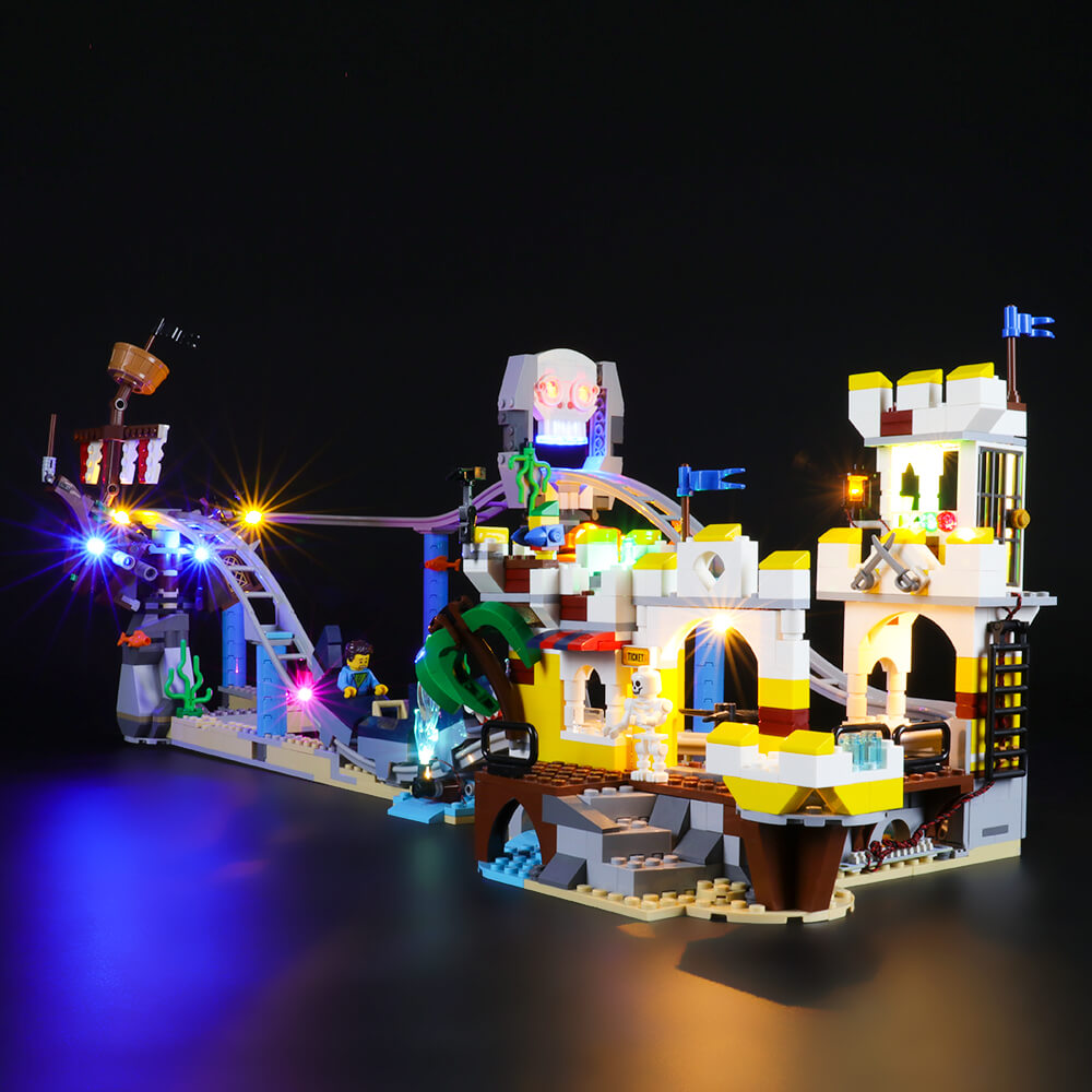 Lego Light Kit For Pirate Roller Coaster 31084  BriksMax
