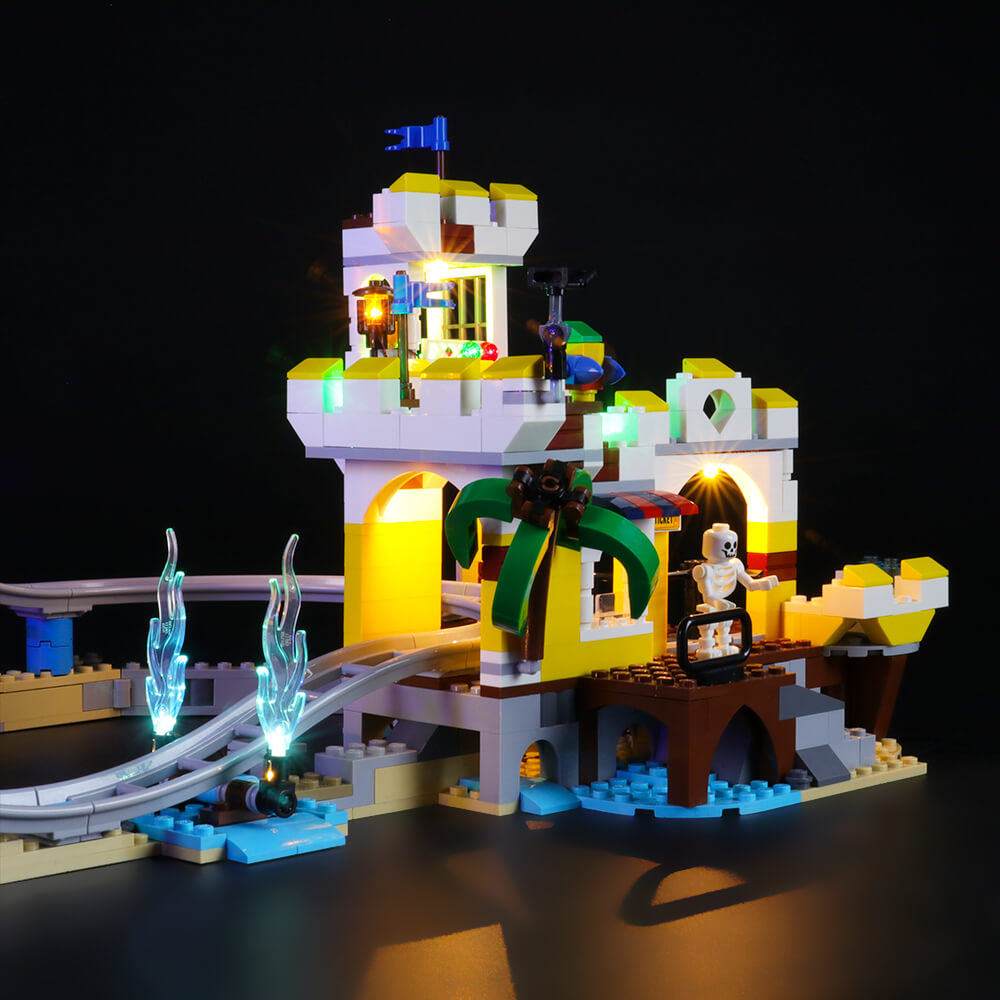 Lego Light Kit For Pirate Roller Coaster 31084  BriksMax