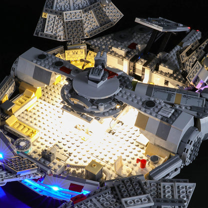 Briksmax Light Kit For Millennium Falcon 75257