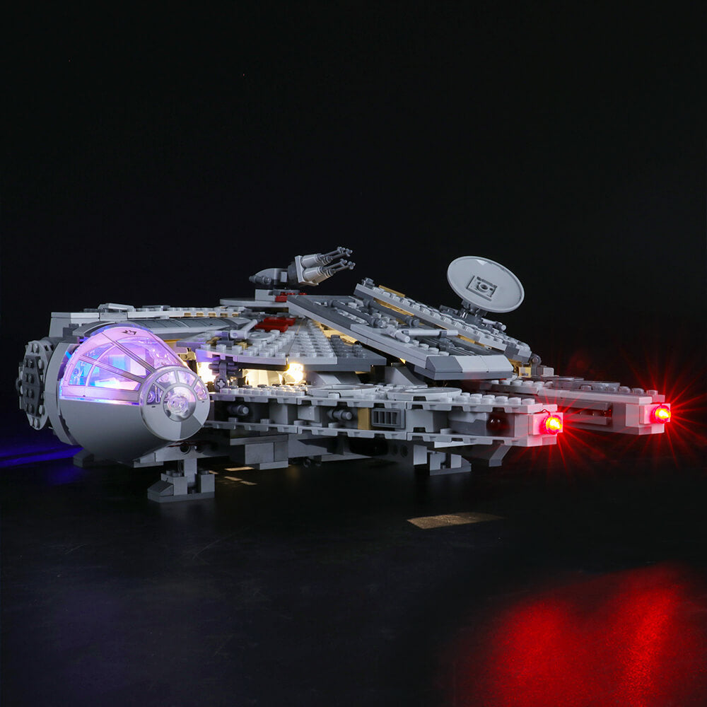 YEABRICKS LED Light pour Lego-75257 Star Wars Millennium Falcon Modele de  Blocs de Construction (Ensemble Lego Non Inclus) - Cdiscount Jeux - Jouets