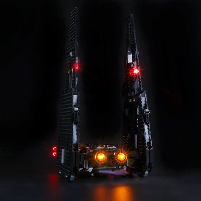 lego 75256 with led lights