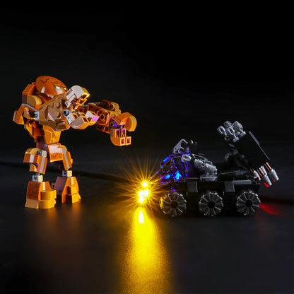 Lego Light Kit For Batcave Clayface Invasion 76122  BriksMax