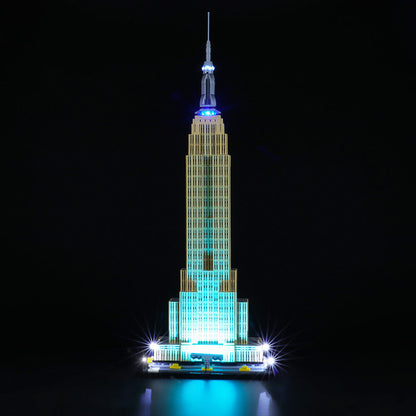Lego Light Kit For Empire State Building 21046  BriksMax
