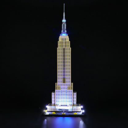 Briksmax Light Kit For Empire State Building 21046