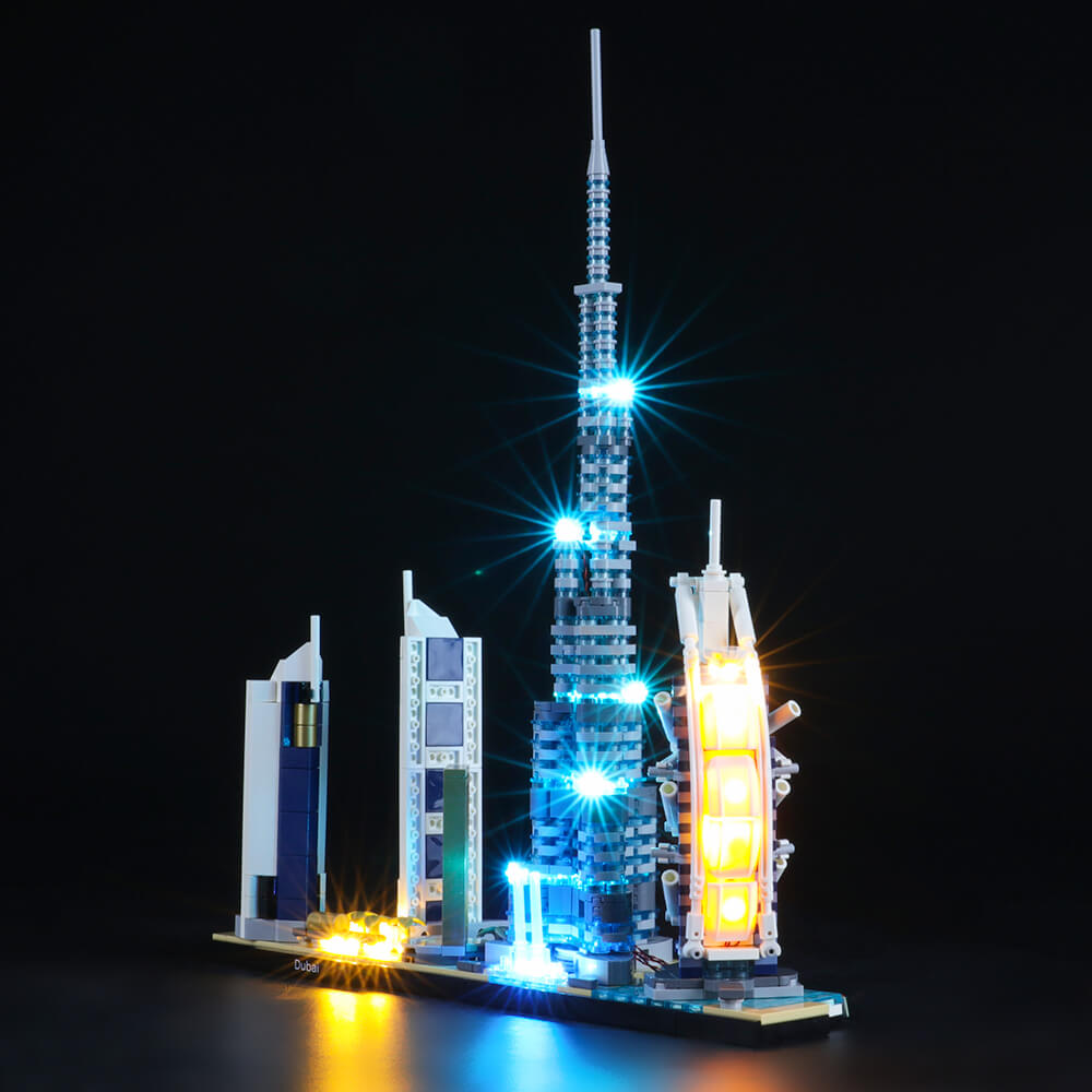 Light Kit For Lego Architecture Dubai 21052 (Best Deal) Briksmax