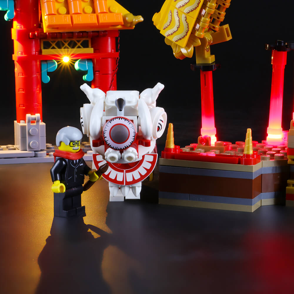 Lego Light Kit For Lion Dance 80104  BriksMax