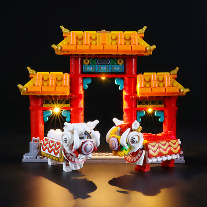 Lego Light Kit For Lion Dance 80104  BriksMax