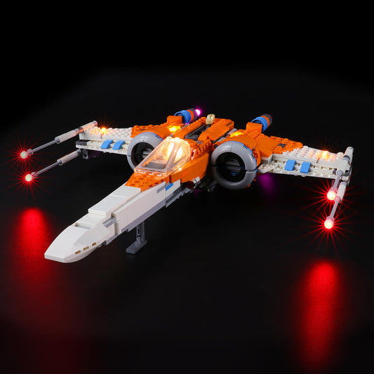 Briksmax Light Kit For Poe Dameron's X-wing Fighter 75273