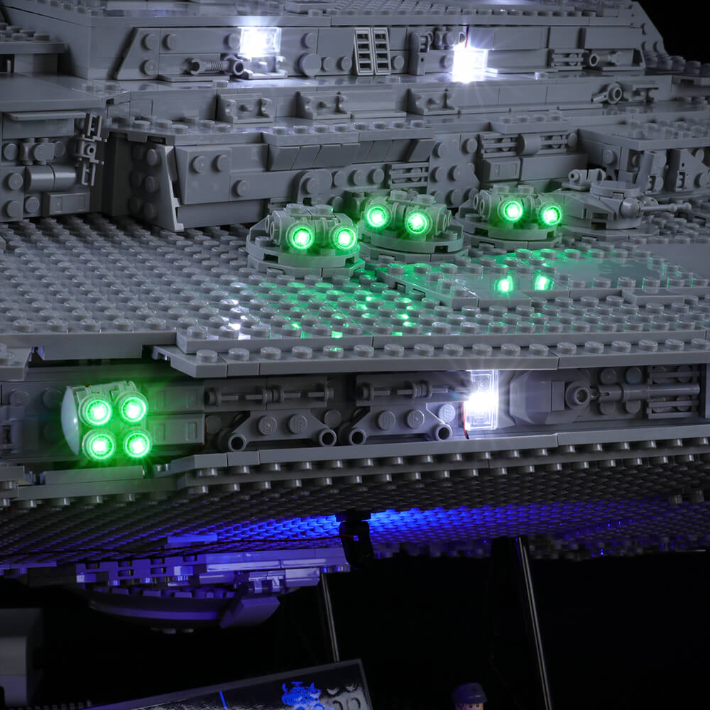 Briksmax Light Kit For Imperial Star Destroyer 75252