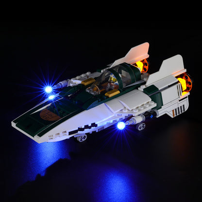 Briksmax Light Kit For Resistance A-Wing Starfighter 75248