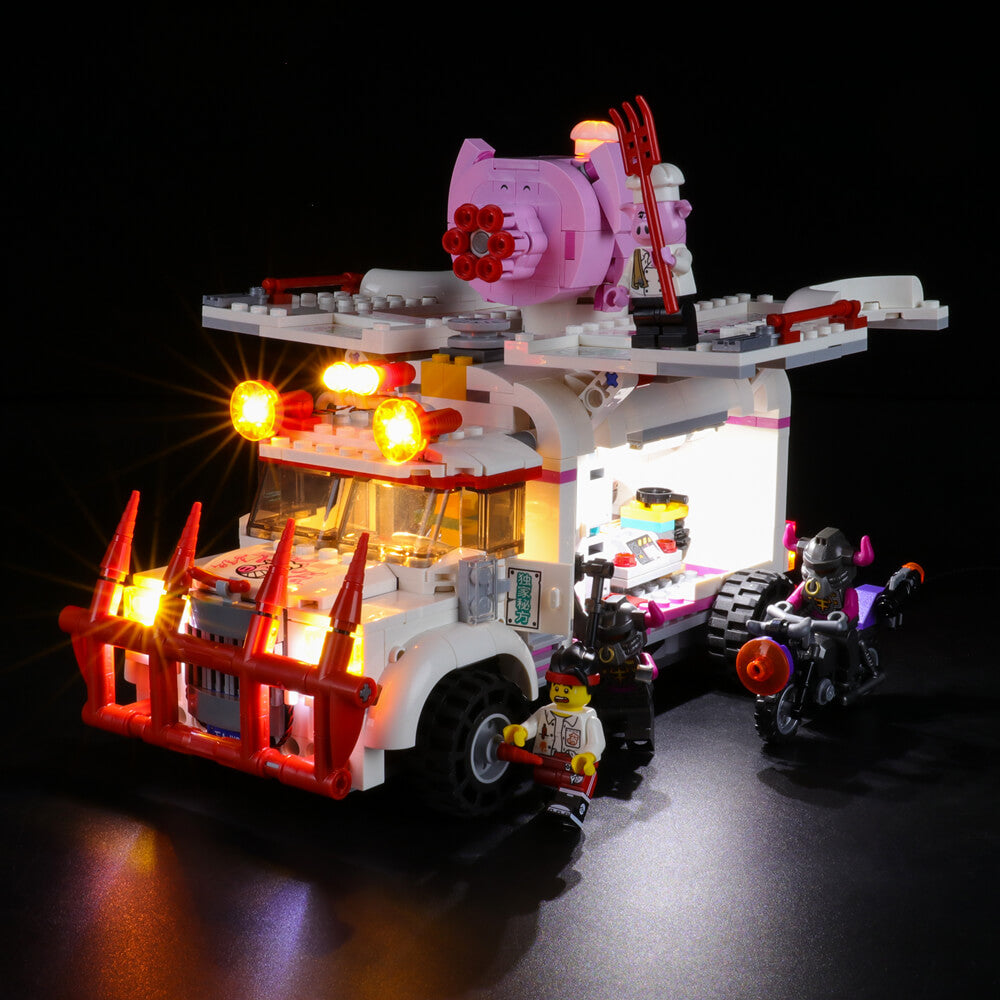 Briksmax Light Kit For Monkie Kid Pigsy’s Food Truck 80009