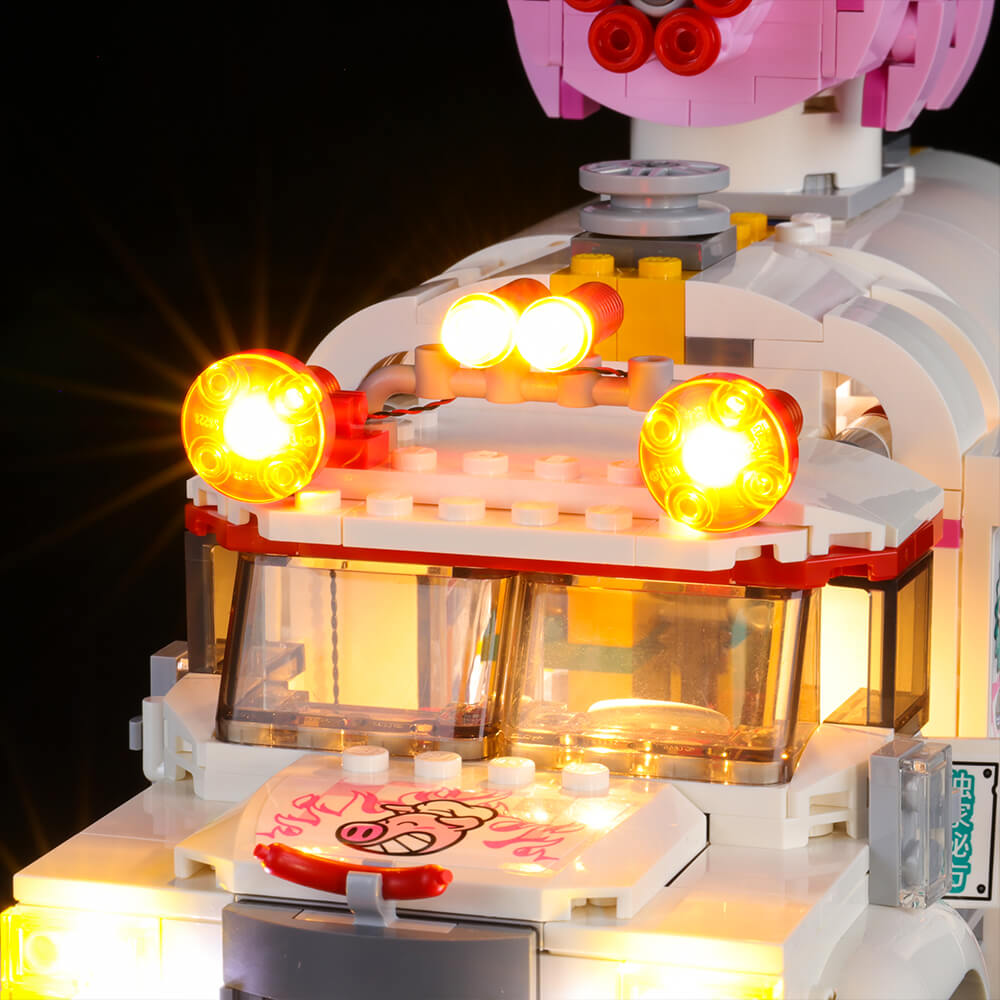 Briksmax Light Kit For Monkie Kid Pigsy’s Food Truck 80009