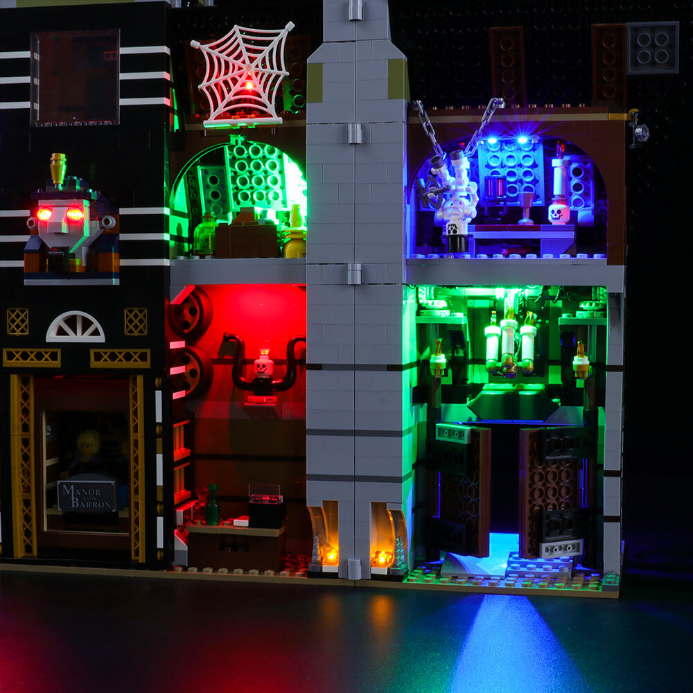 Briksmax Light Kit For Buildings Haunted House 10273