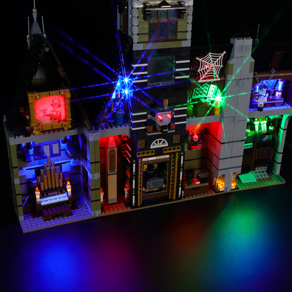 Briksmax Light Kit For Buildings Haunted House 10273