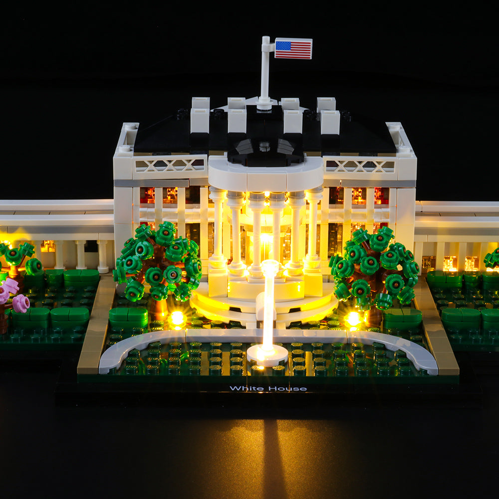 Briksmax Light Kit For The White House 21054