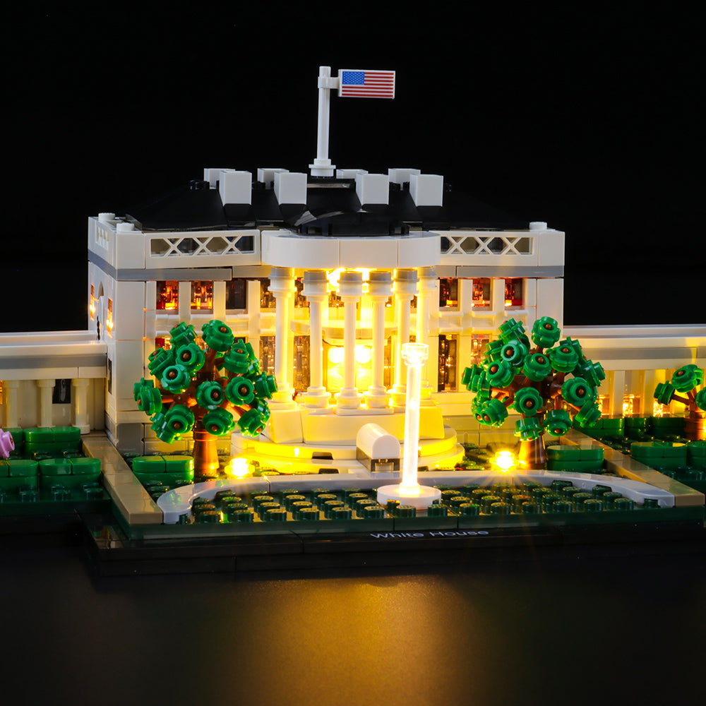 Briksmax Light Kit For The White House 21054