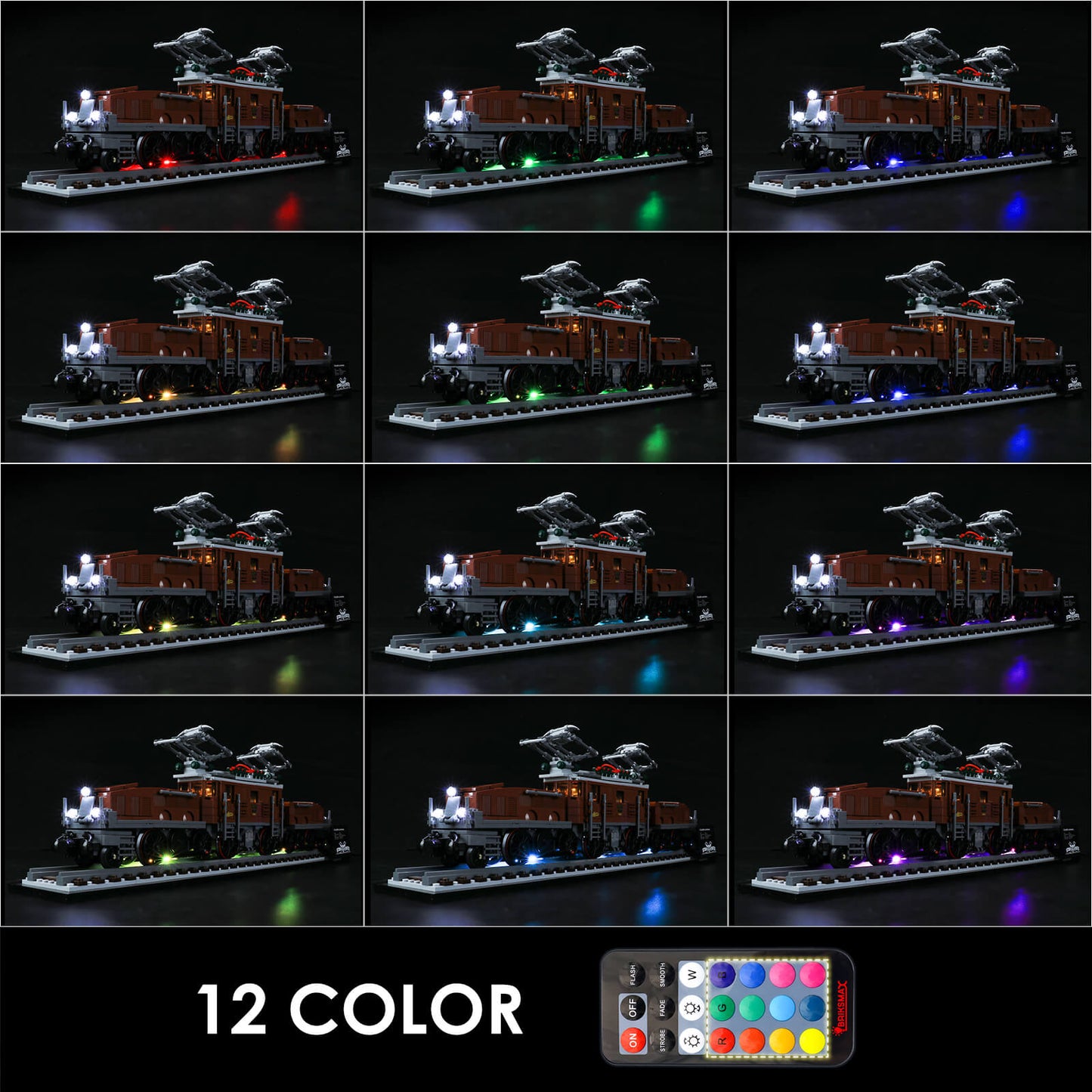 Light Kit For Crocodile Locomotive 10277