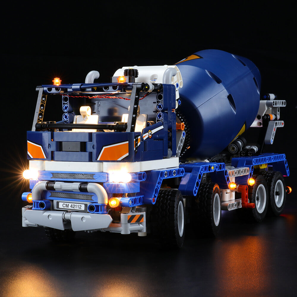 Lego Light Kit For Concrete Mixer Truck 42112  BriksMax
