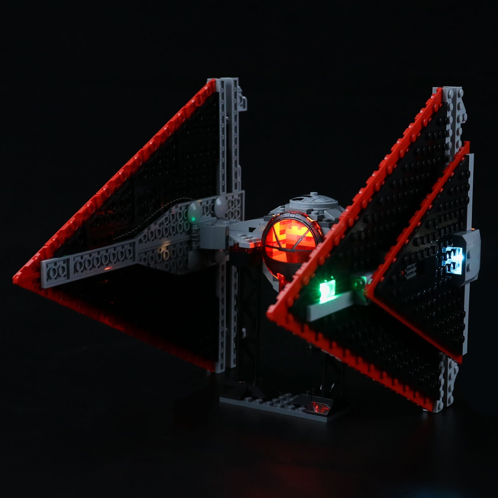 light up lego star wars sith tie fighter