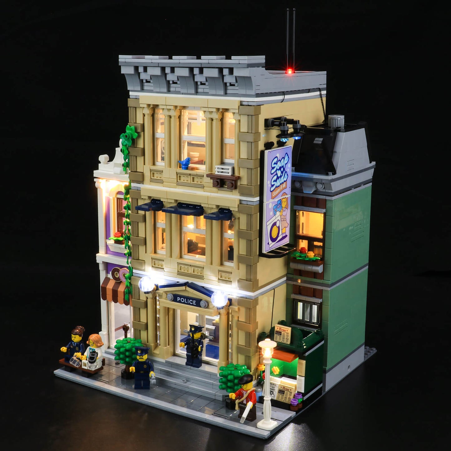 Light Kit For Police Station 10278