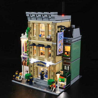 Light Kit For Police Station 10278