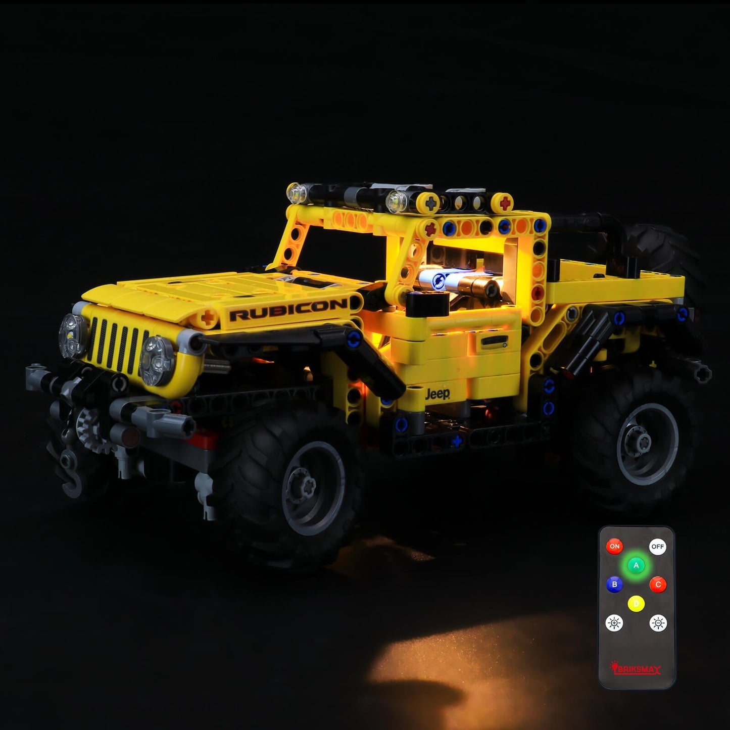LEGO jeep wrangler headlights