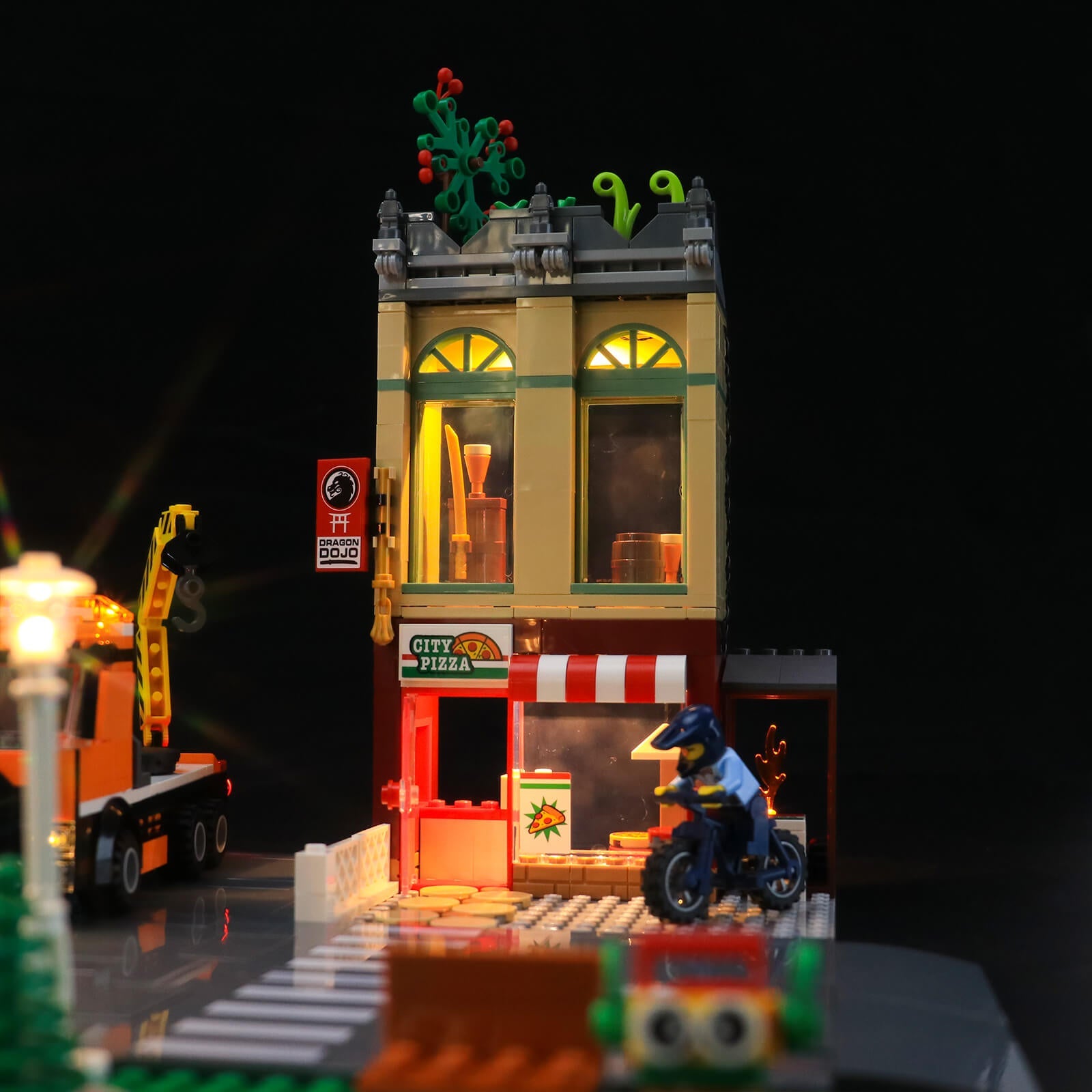 lego light up brick for town center