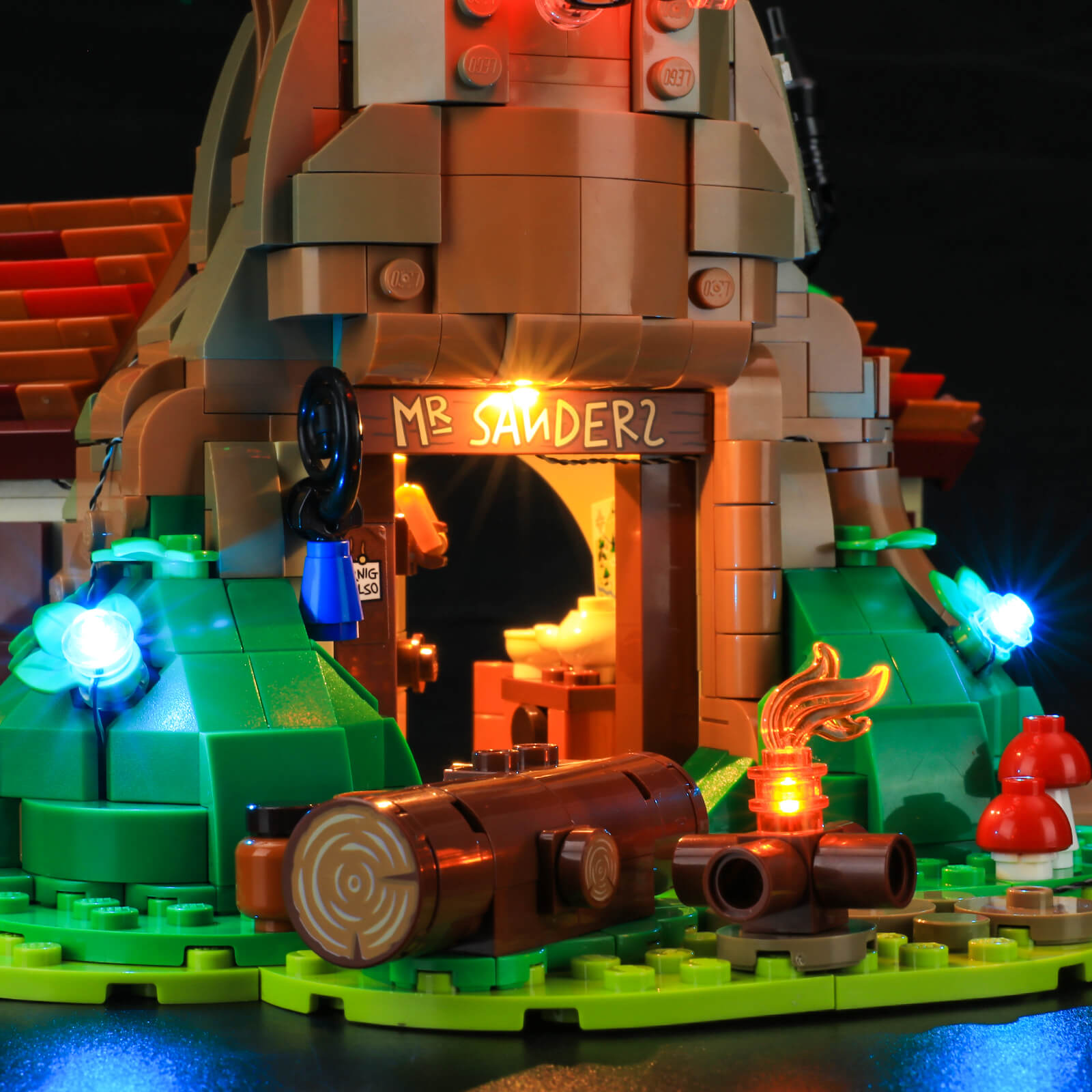 yellow led lights for lego idea the pooh