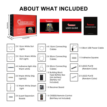 Light Kit For Brick Bank 10251