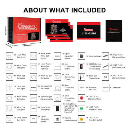 Light Kit For Firehouse Headquarters 75827