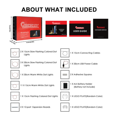 Briksmax Light Kit For Shanghai 21039