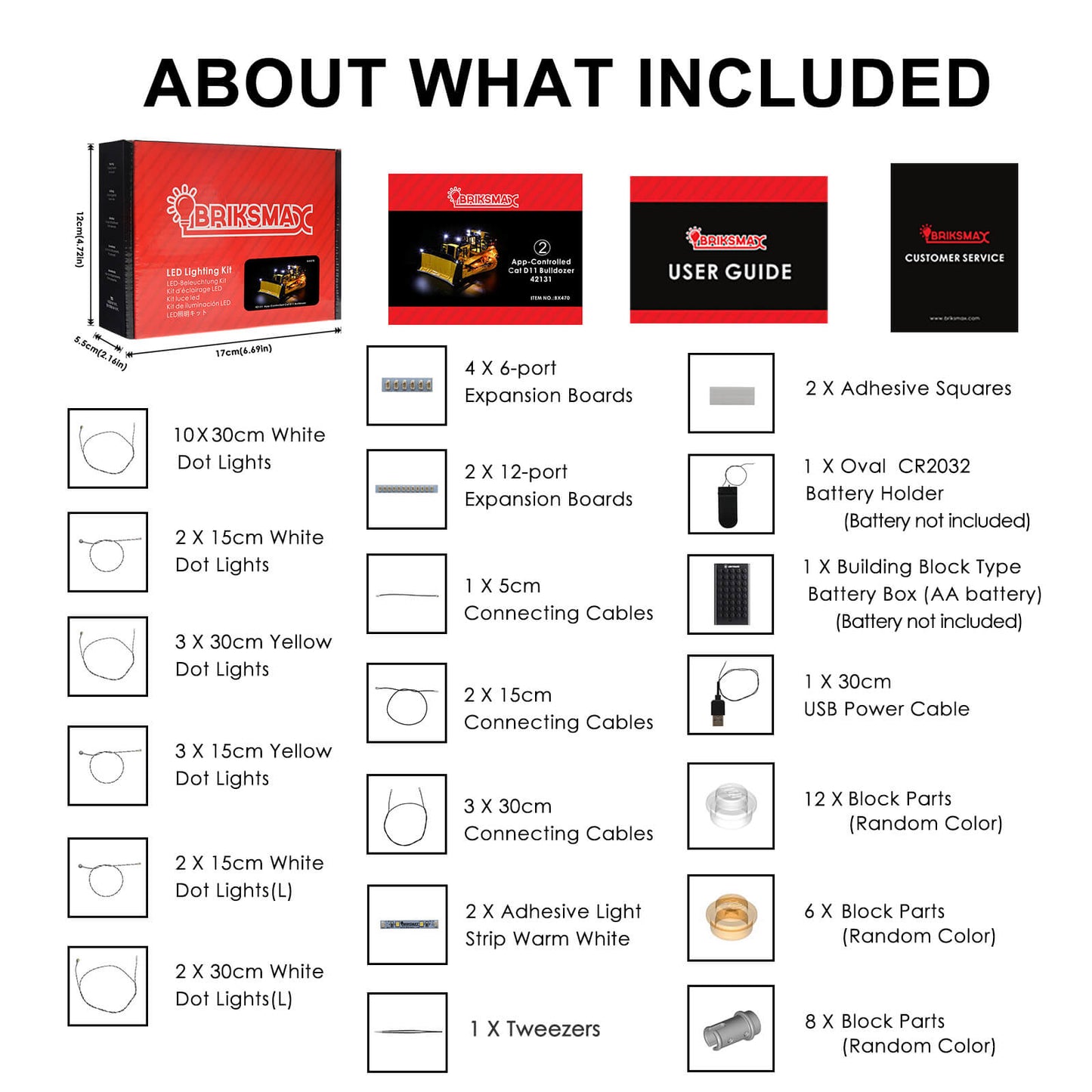 Light Kit For App-Controlled Cat®D11 Bulldozer 42131