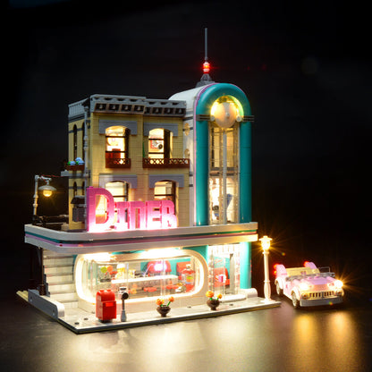 Briksmax Light Kit For Downtown Diner 10260