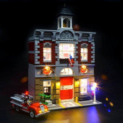 Briksmax Light Kit For Fire Brigade 10197