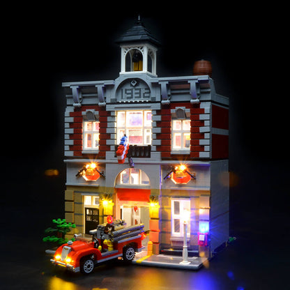 Briksmax Light Kit For Fire Brigade 10197