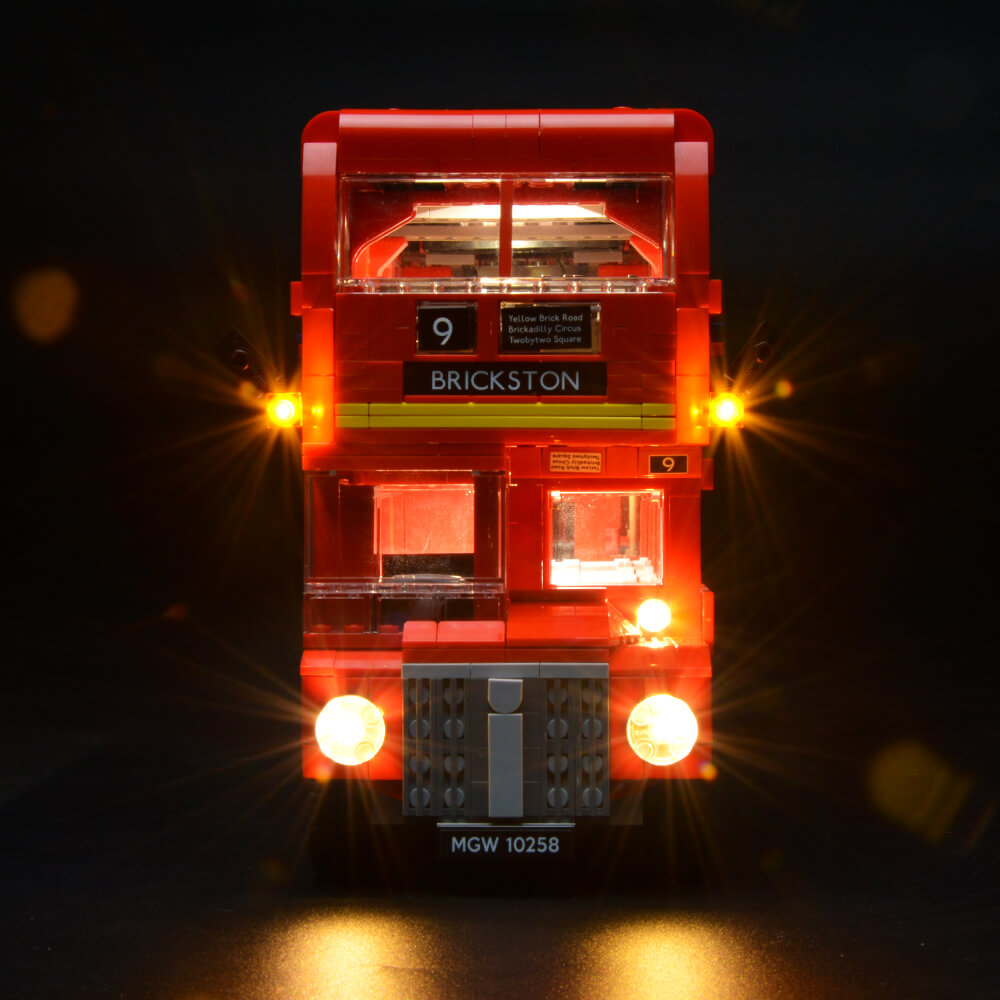 arsenal radikal Spænde Briksmax | Light Kit For London Bus 10258 | Lego Creator 10258