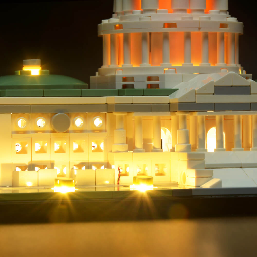 besejret Har det dårligt kapitel Briksmax Light Kit For United States Capitol 21030 | Lego Architecture