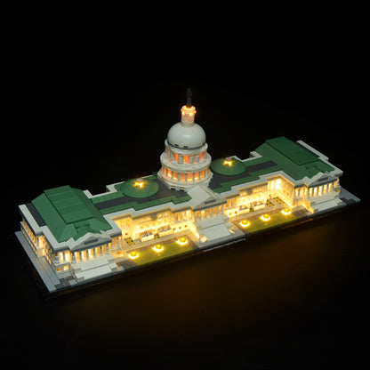 Briksmax Light Kit For United States Capitol 21030