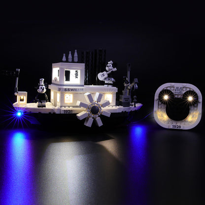 Briksmax Light Kit For Steamboat Willie 21317