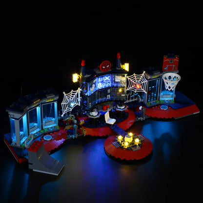 light up lego attack on the spider lair