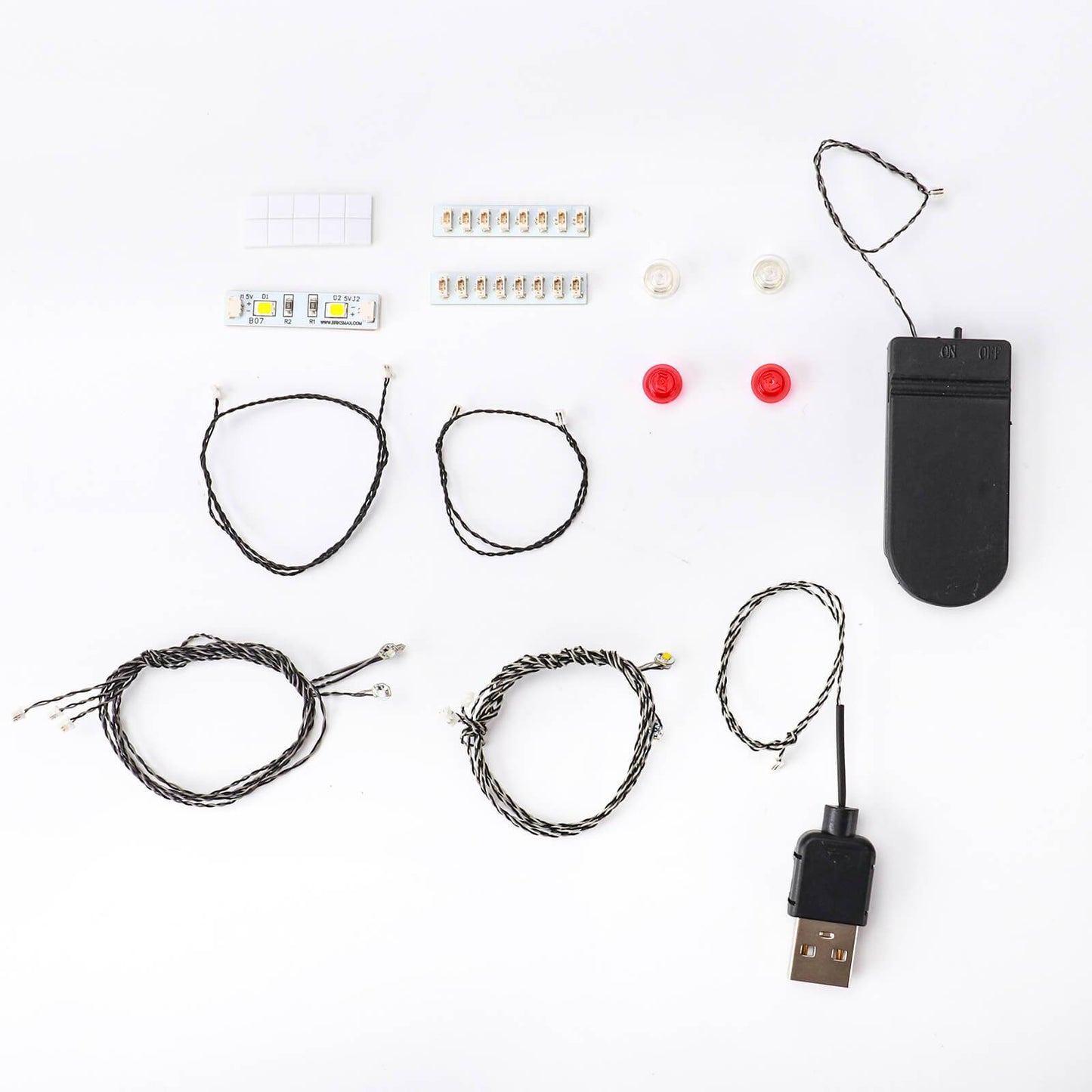 Led Light Set For DIY Designer Kit Compatible With Police Car Building Blocks Series