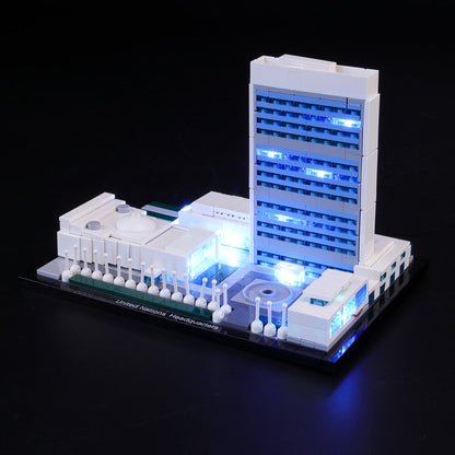 Lego Light Kit For United Nations Headquarters 21018  BriksMax