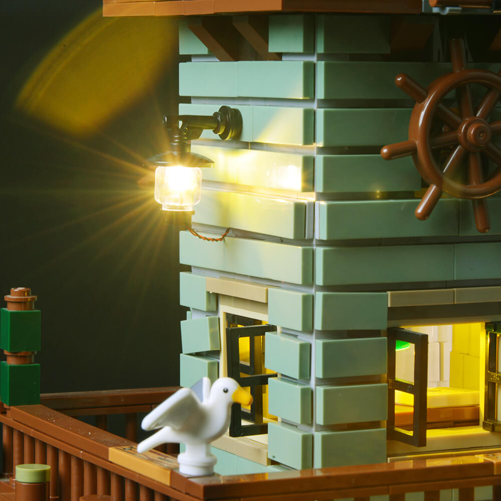 Lego Light Kit For Old Fishing Store 21310  BriksMax