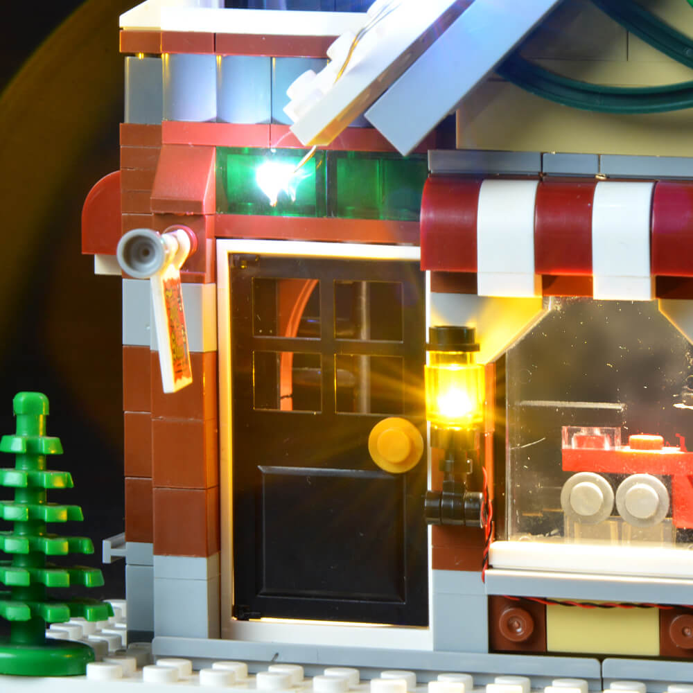 Lego Light Kit For Winter Toy Shop 10249  BriksMax
