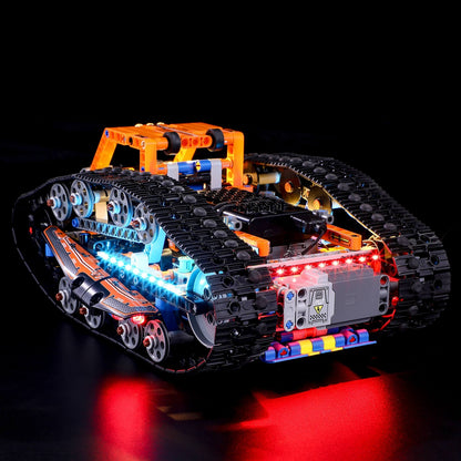 light up Lego App-Controlled Transformation Vehicle 42140