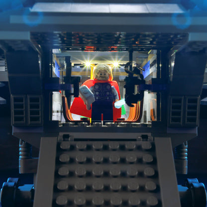 Lego Avengers Quinjet 76248 set